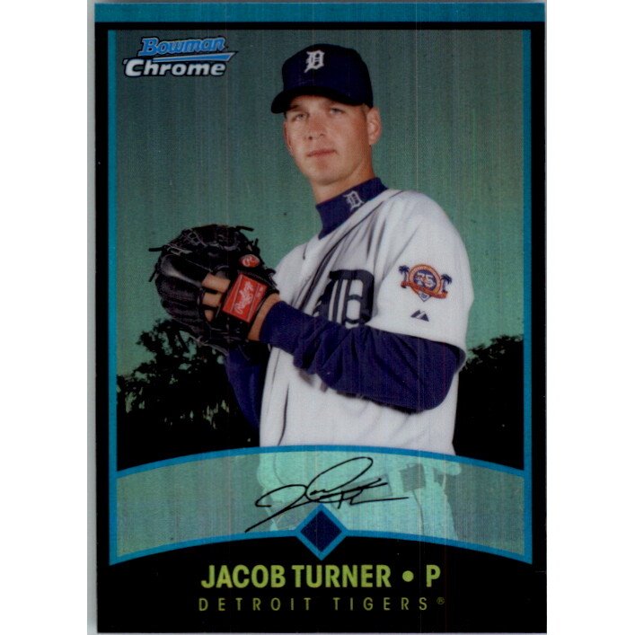 2011 Bowman Chrome Throwbacks Refractors #BCT8 Jacob Turner. rookie card picture