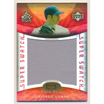 2005 Reflections Super Swatch Red #MP Mark Prior