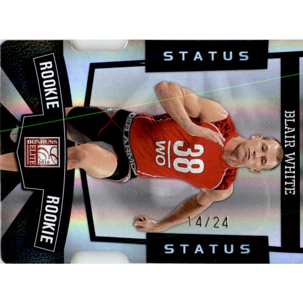 2010 Donruss Elite Status Black #144 Blair White. rookie card picture