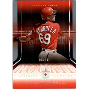 2004 Ultimate Collection Platinum #206 William Bergolla UR