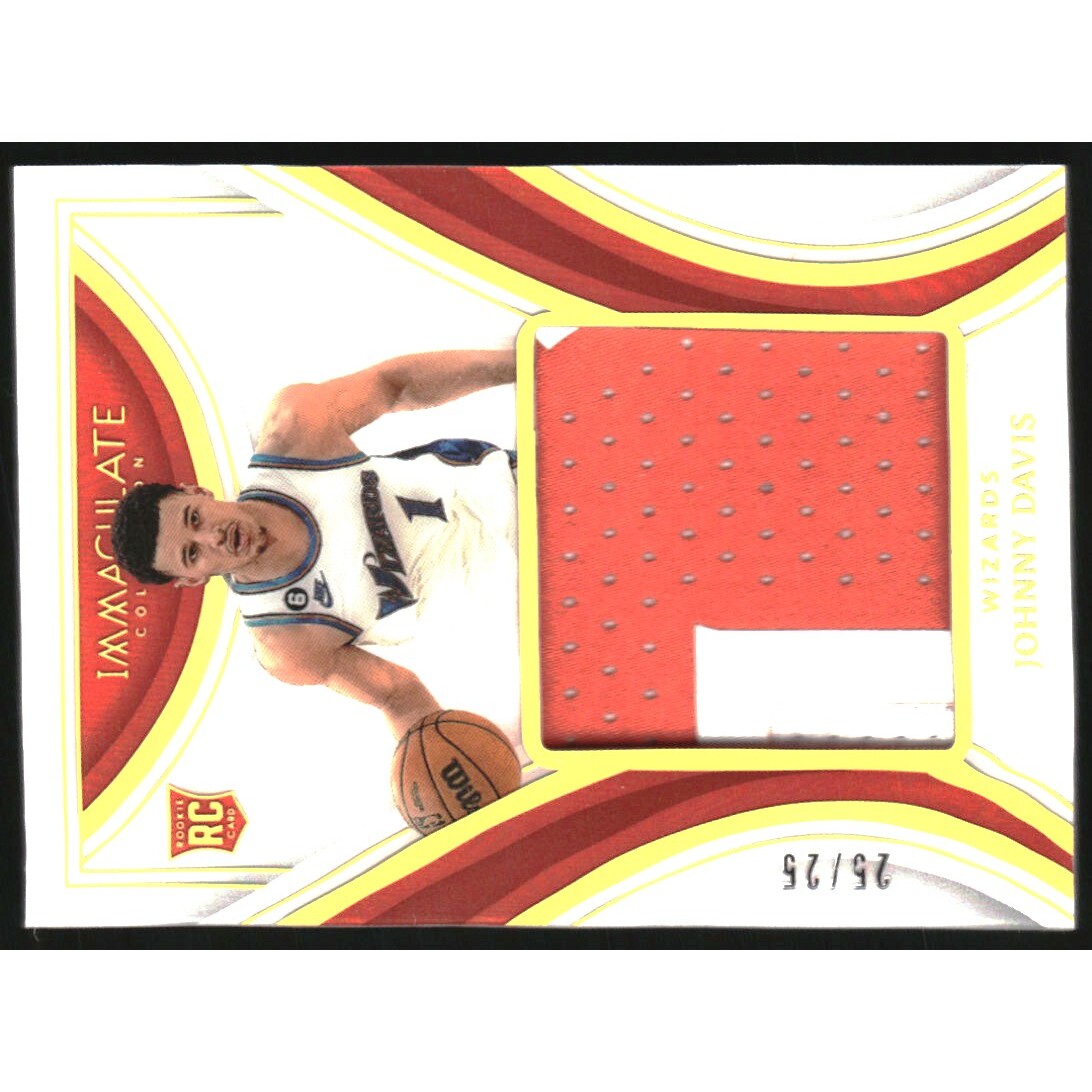 2022-23 Immaculate Collection Massive Memorabilia #2 Johnny Davis 2022-23 Immaculate Collection Massive Memorabilia #2 Johnny Davis