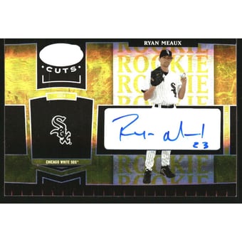 2004 Leaf Certified Cuts Marble Signature Gold #292 Ryan Meaux ROO/25
