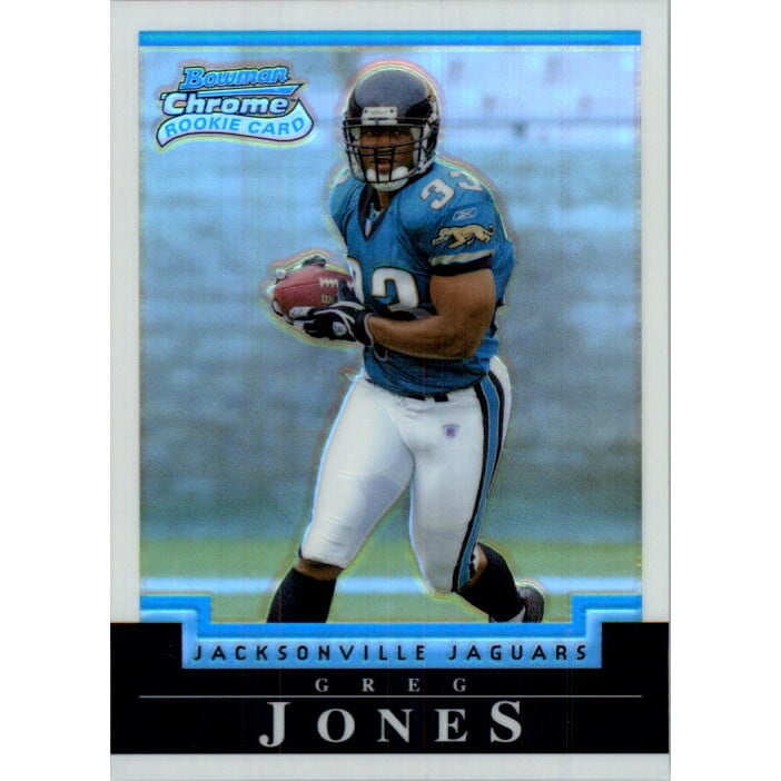 2004 Bowman Chrome Uncirculated White Refractors #156 Greg Jones. rookie card picture