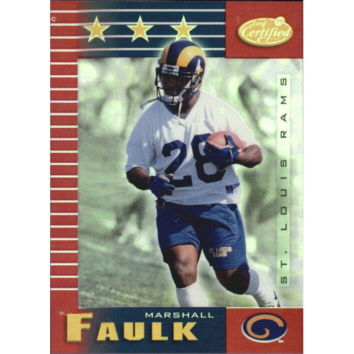 1999 Leaf Certified Mirror Red #175 Marshall Faulk
