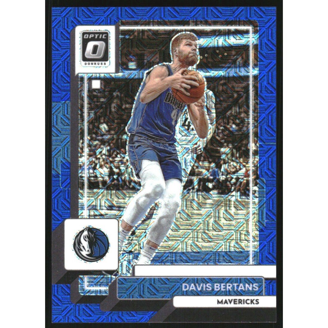 2022-23 Donruss Optic Choice Blue Mojo #156 Davis Bertans. rookie card picture