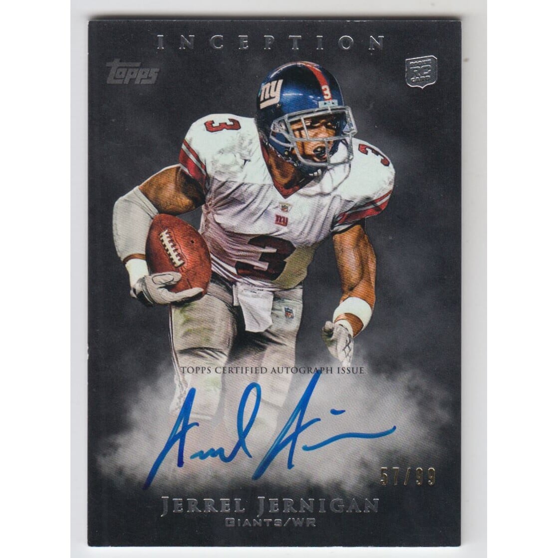 2011 Topps Inception Gray #115 Jerrel Jernigan AU. rookie card picture