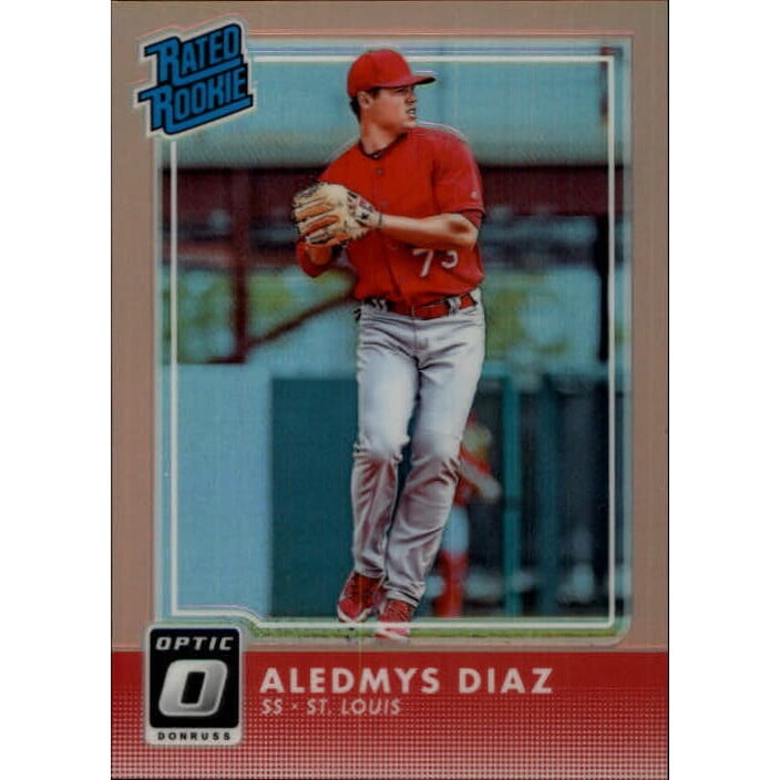 2016 Donruss Optic Orange #50 Aledmys Diaz RR. rookie card picture