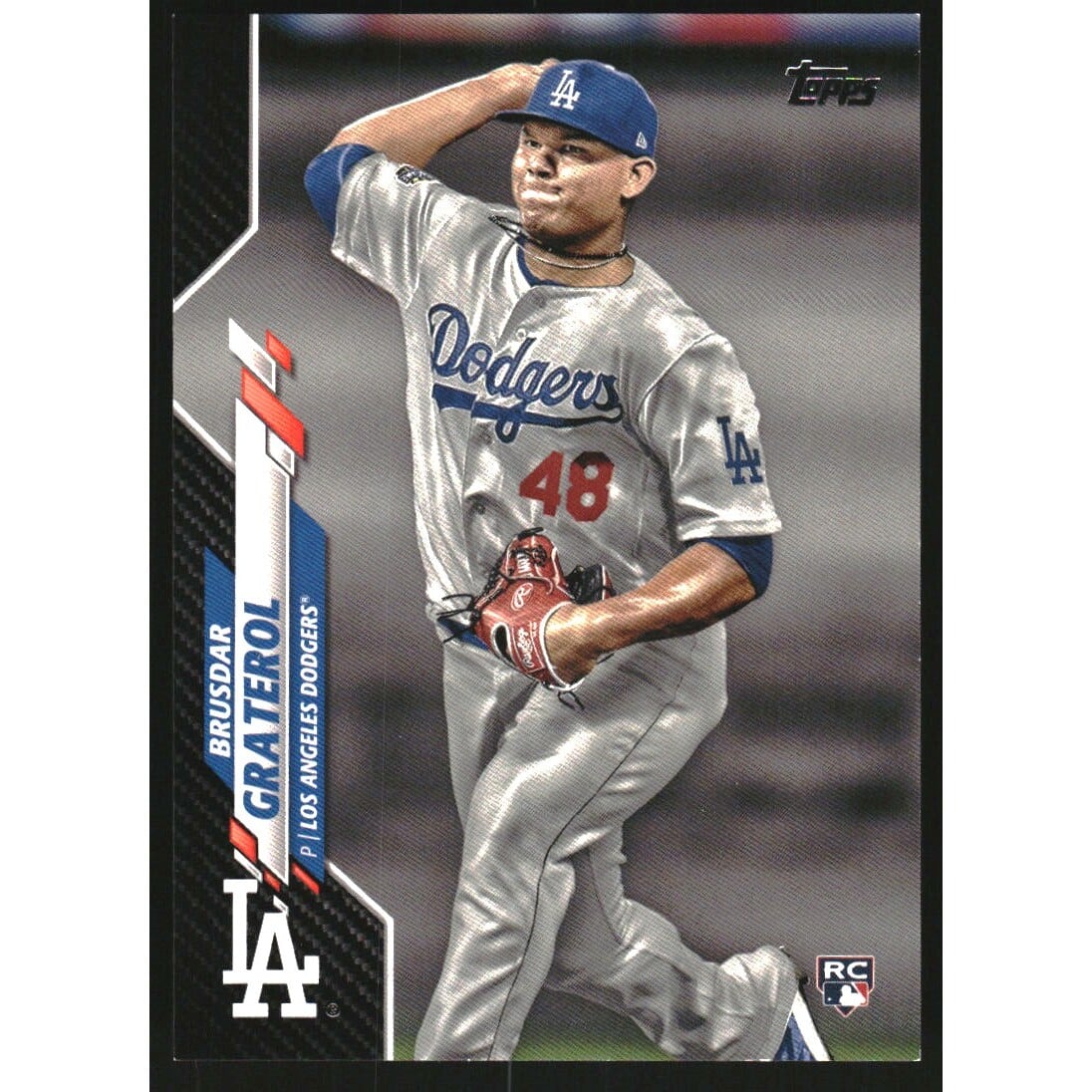 2020 Topps Black #434 Brusdar Graterol. rookie card picture