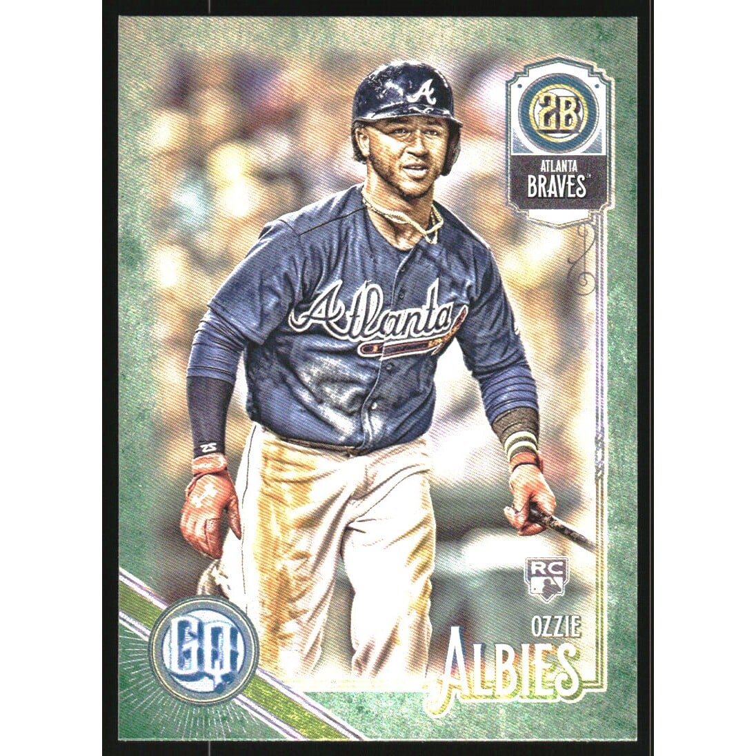 2018 Topps Gypsy Queen Green #163 Ozzie Albies. rookie card picture