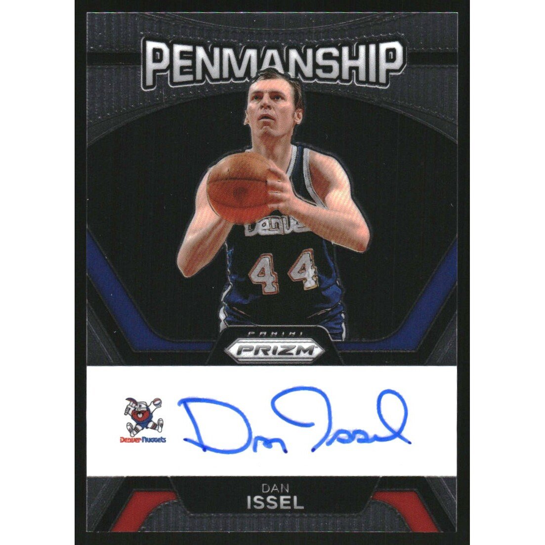 2023-24 Panini Prizm Penmanship #27 Dan Issel. rookie card picture