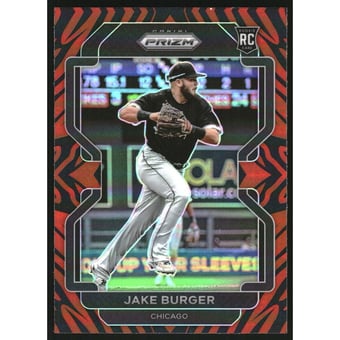 2022 Panini Prizm Prizms Tiger Stripes #90 Jake Burger
