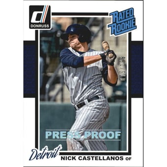 2014 Donruss Press Proofs Silver #33 Nick Castellanos