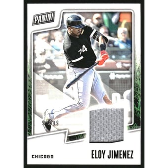 2019 Panini Father's Day Baseball Memorabilia #EJ Eloy Jimenez