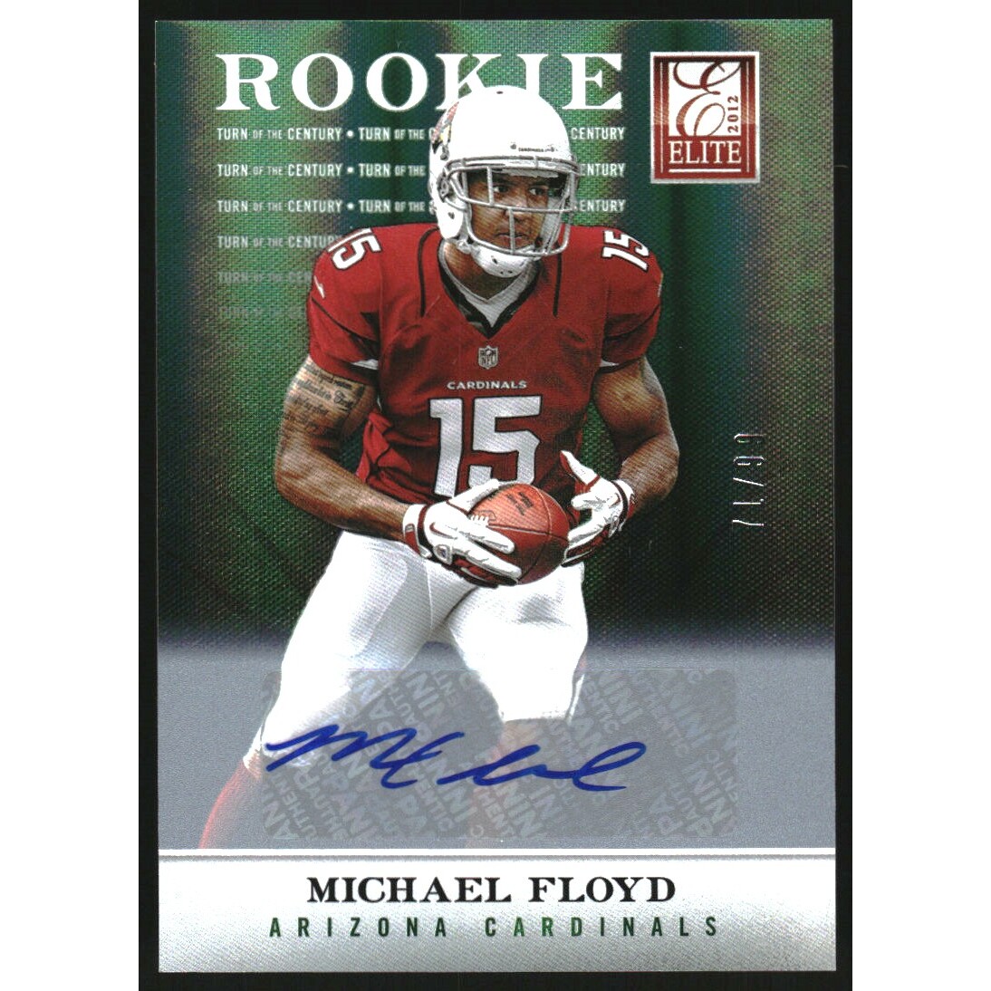 2012 Elite Turn of the Century Autographs #113 Michael Floyd/99 2012 Elite Turn of the Century Autographs #113 Michael Floyd/99