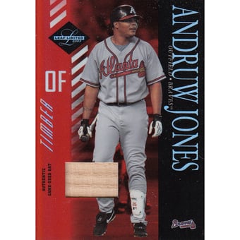 2003 Leaf Limited Timber #118 Andruw Jones A