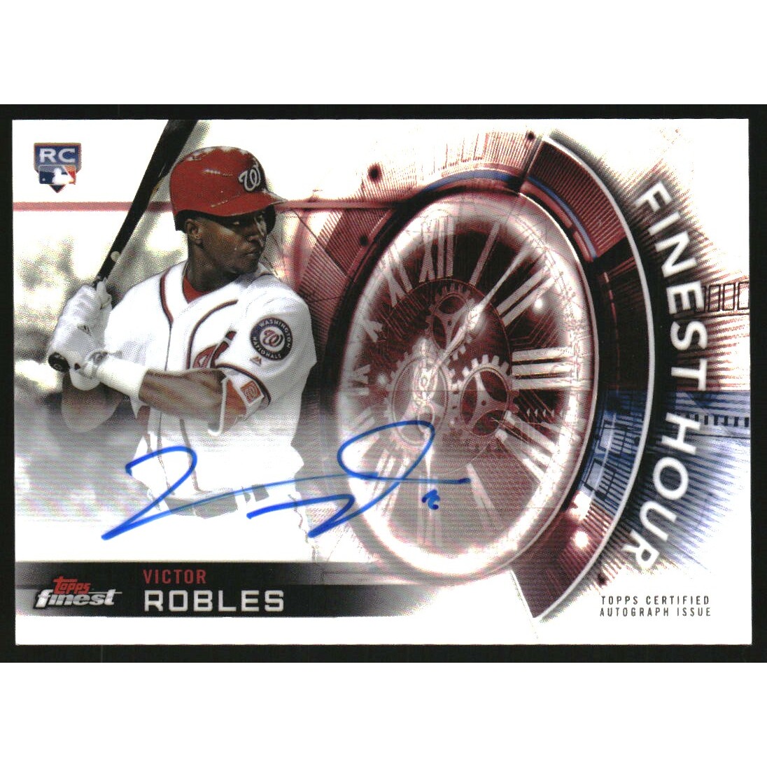 2018 Finest Finest Hour Autographs #FHAVR Victor Robles