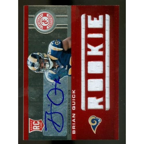 2012 Totally Certified #216 Joe Adams JSY AU/199 RC