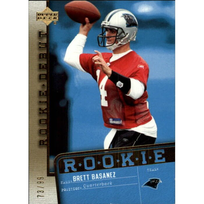 2006 Upper Deck Rookie Debut Gold #114 Brett Basanez. rookie card picture