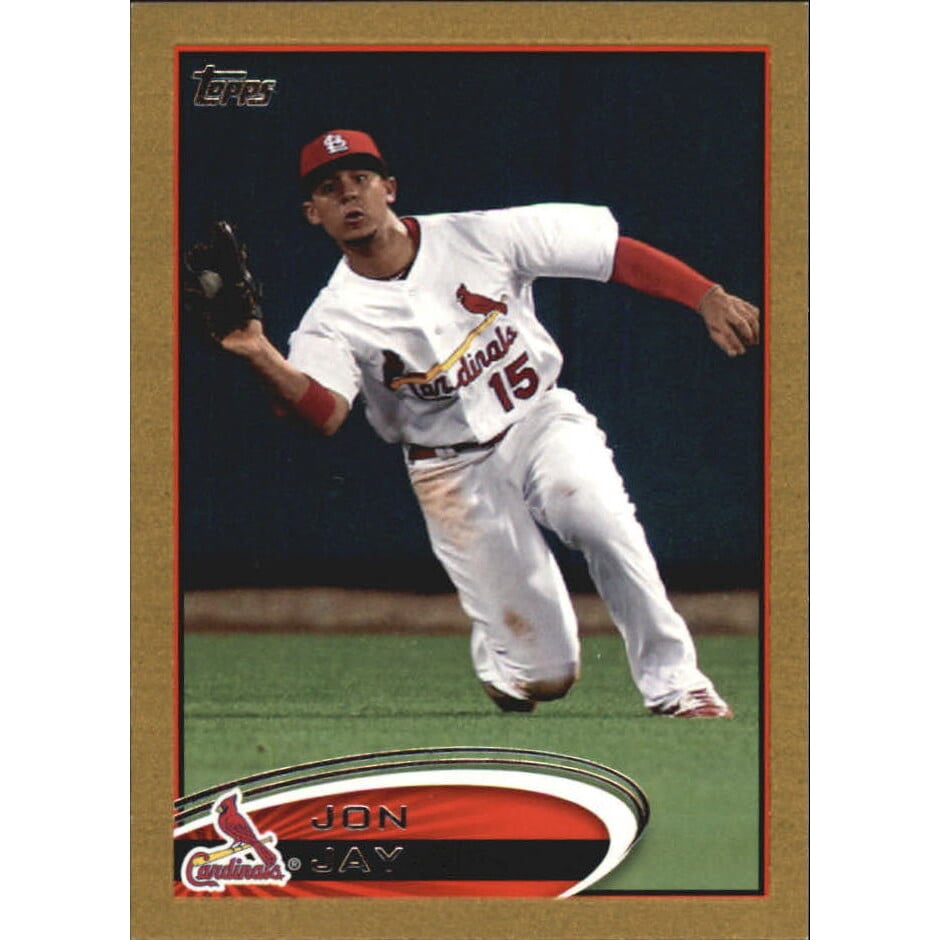 2012 Topps Mini Gold #258 Jon Jay. rookie card picture