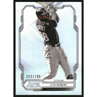 2019 Bowman Sterling Prospects Refractors #BPR11 Luis Robert