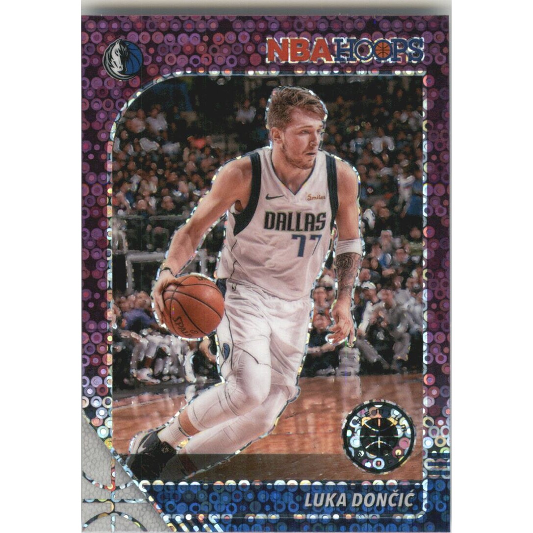 2019-20 Hoops Premium Stock Prizms Purple Disco #39 Luka Doncic 2019-20 Hoops Premium Stock Prizms Purple Disco #39 Luka Doncic