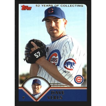 2003 Topps Black #505 Dave Veres
