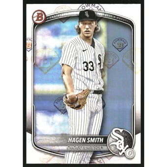 2025 Bowman Prospects Retro Logo Pattern #BP44 Hagen Smith