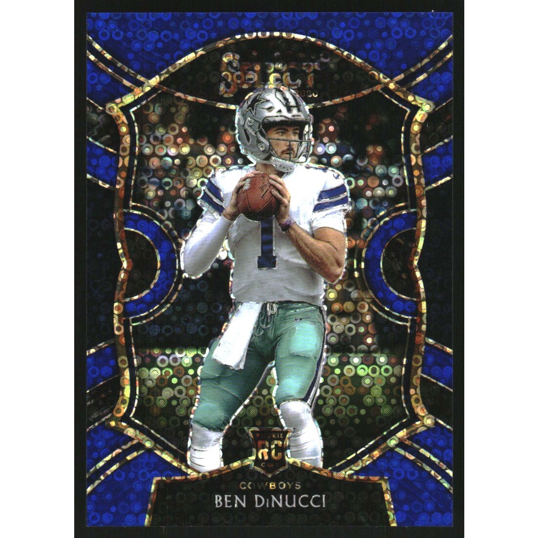 2020 Select Prizm Blue Disco #99 Ben DiNucci 2020 Select Prizm Blue Disco #99 Ben DiNucci