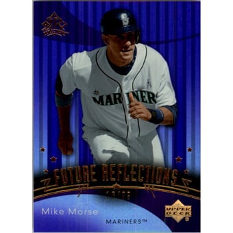 2005 Reflections Purple #255 Mike Morse FR