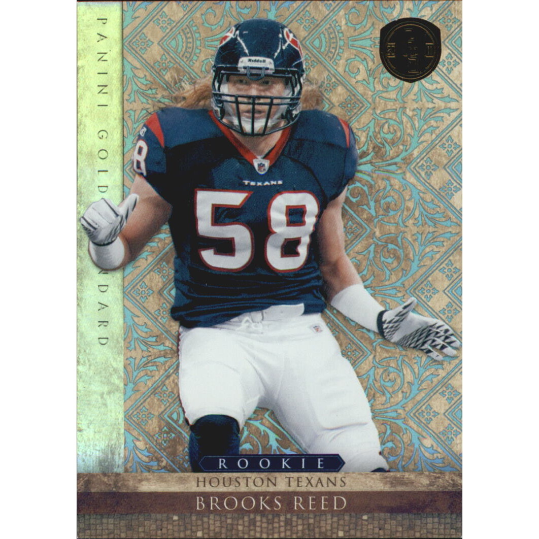 2011 Panini Gold Standard Platinum Gold #163 Brooks Reed. rookie card picture