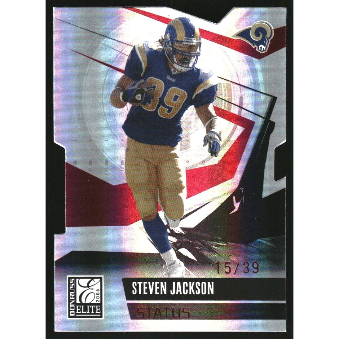 2006 Donruss Elite Status #90 Steven Jackson/39. rookie card picture
