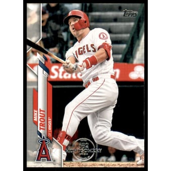 2020 Topps Factory Set 582 Montgomery Club #1 Mike Trout