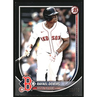 2025 Bowman Black #10 Rafael Devers