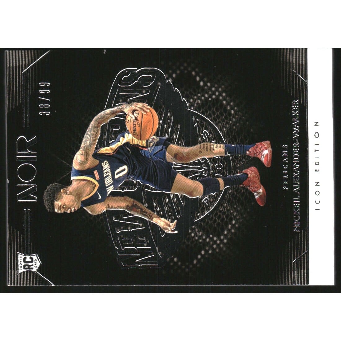 2019-20 Panini Noir #183 Nickeil Alexander-Walker I. rookie card picture
