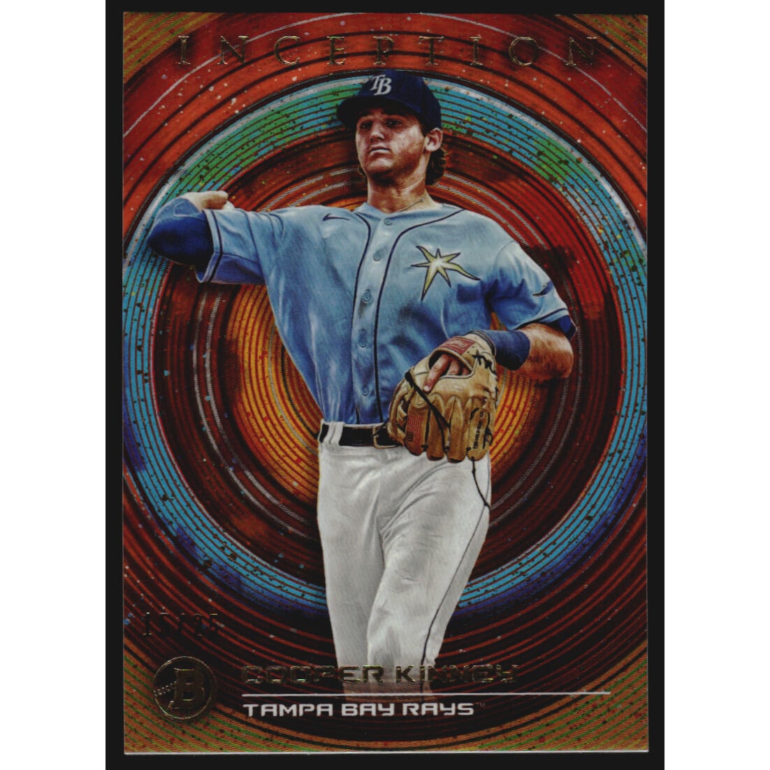 2022 Bowman Inception Orange #81 Cooper Kinney. rookie card picture