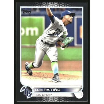 2022 Topps Black #539 Luis Patino