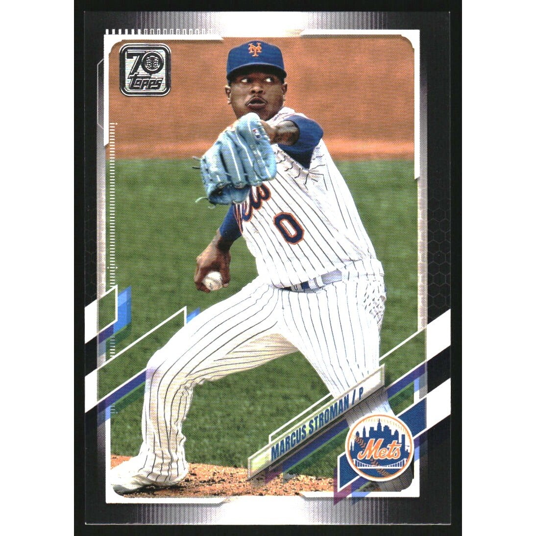 2021 Topps Black #549 Marcus Stroman. rookie card picture