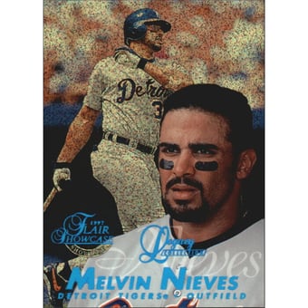 1997 Flair Showcase Legacy Collection Row 0 #36 Melvin Nieves