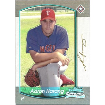 2000 Bowman Chrome Refractors #190 Aaron Harang