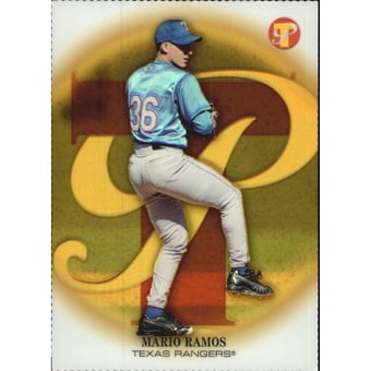 2002 Topps Pristine Gold Refractors #186 Mario Ramos R