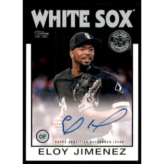 2021 Topps '86 Topps Autographs #86AEJ Eloy Jimenez S2