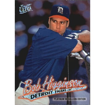 1997 Ultra Platinum Medallion #60 Bob Higginson