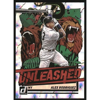 2021 Donruss Unleashed Silver #23 Alex Rodriguez