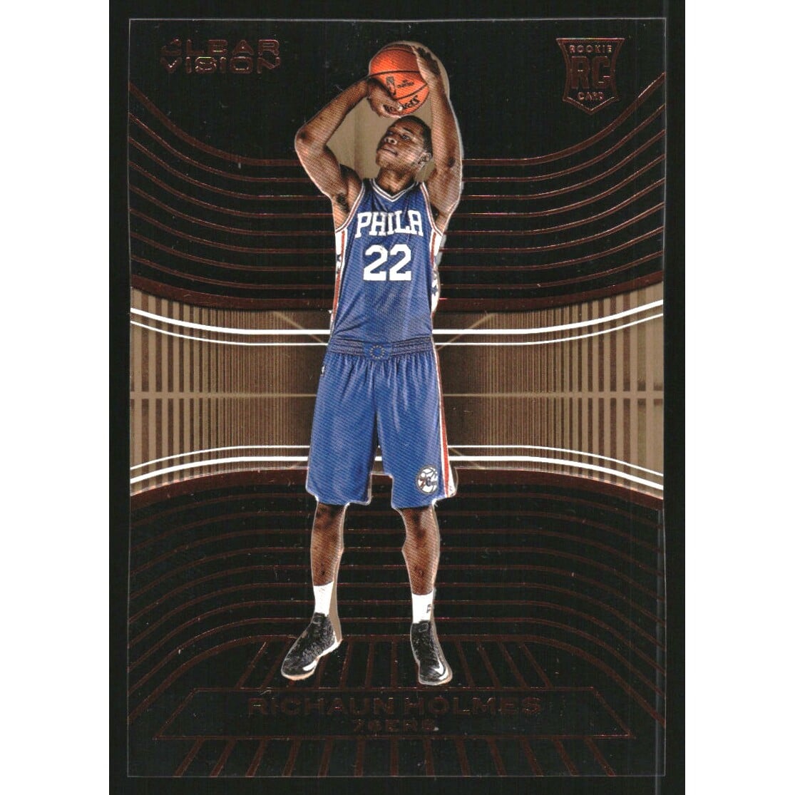 2015-16 Panini Clear Vision Bronze #113 Richaun Holmes. rookie card picture