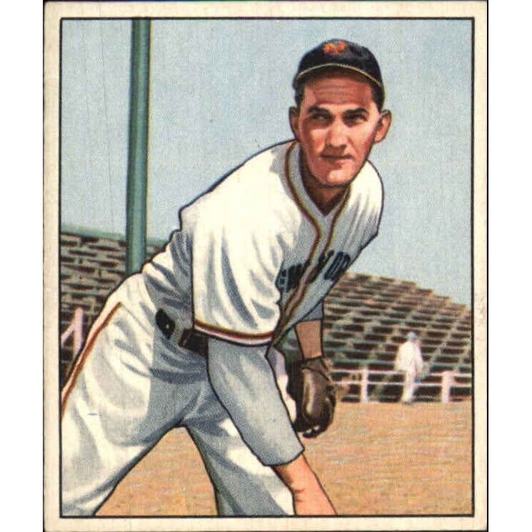 1950 Bowman #66 Larry Jansen. rookie card picture