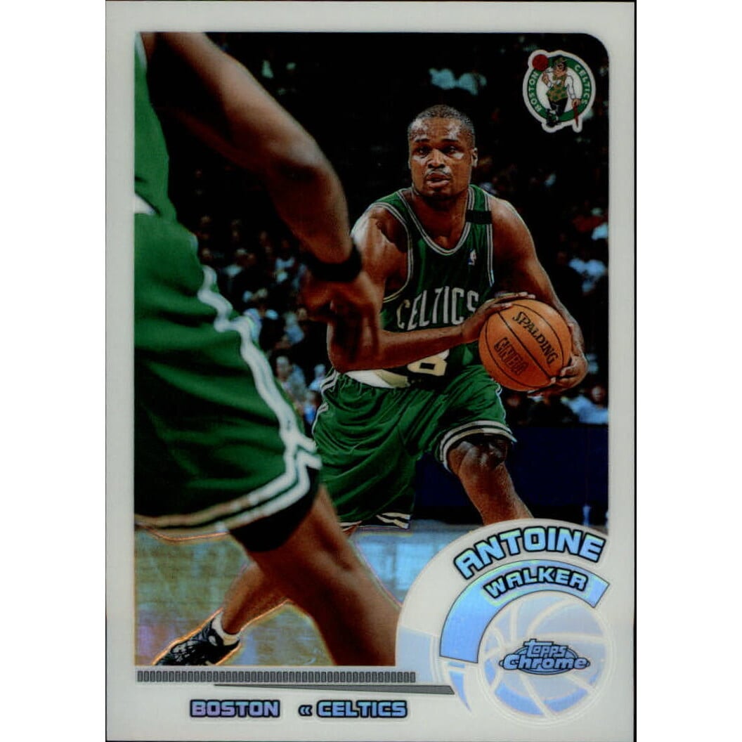 2002-03 Topps Chrome Refractors White Border #13 Antoine Walker. rookie card picture