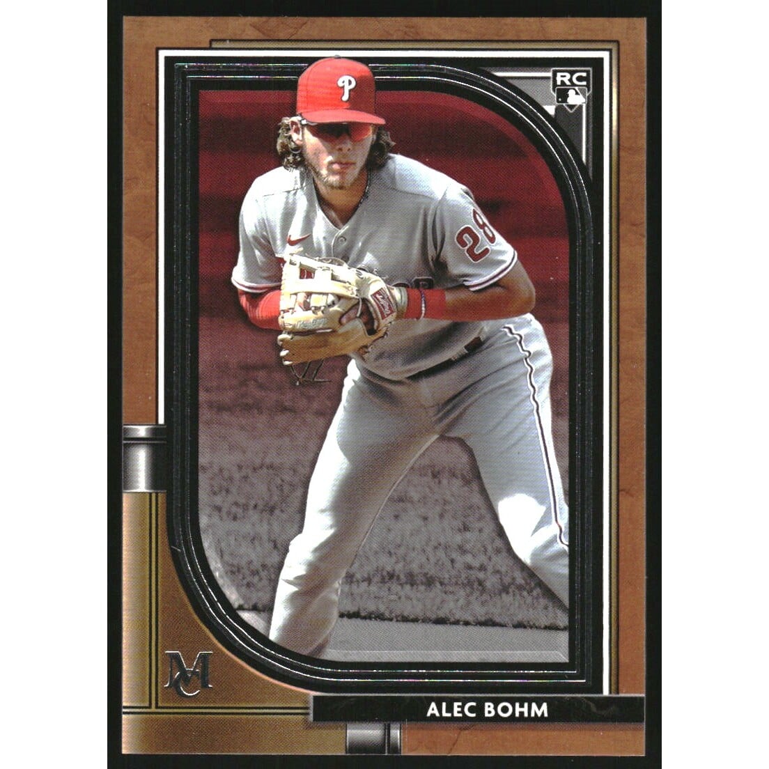 2021 Topps Museum Collection Copper #75 Alec Bohm. rookie card picture