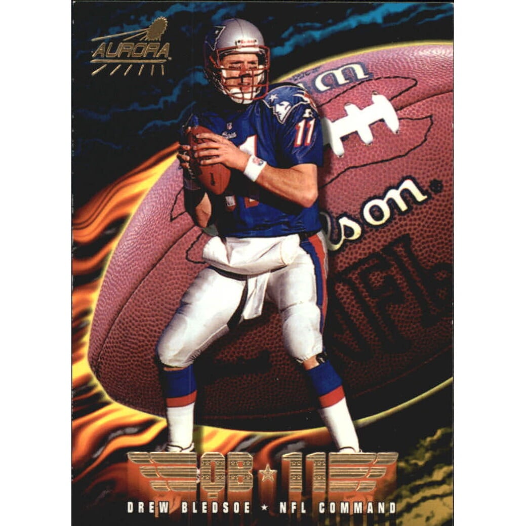 1998 Aurora NFL Command #8 Drew Bledsoe