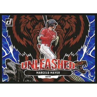 2023 Donruss Unleashed Blue #12 Marcelo Mayer