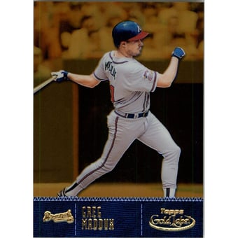 2001 Topps Gold Label Class 2 Gold #38 Greg Maddux